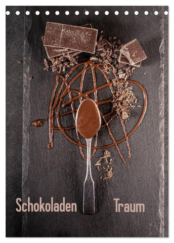Schokoladen Traum (Tischkalender 2027 DIN A5 hoch), CALVENDO Monatskalender