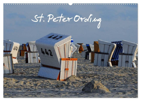 St. Peter Ording (Wandkalender 2027 DIN A2 quer), CALVENDO Monatskalender