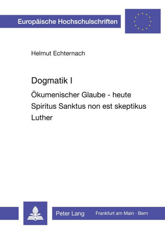 Dogmatik I
