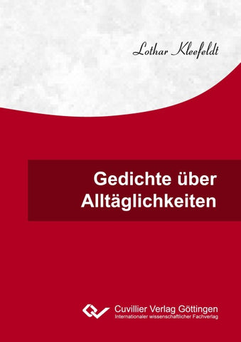 Gedichte über Alltäglichkeiten