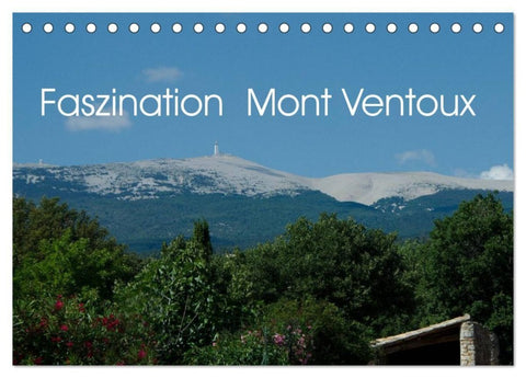 Faszination Mont Ventoux (Tischkalender 2027 DIN A5 quer), CALVENDO Monatskalender