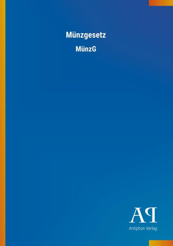 Münzgesetz