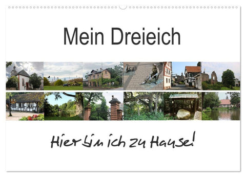 Mein Dreieich (Wandkalender 2026 DIN A2 quer), CALVENDO Monatskalender