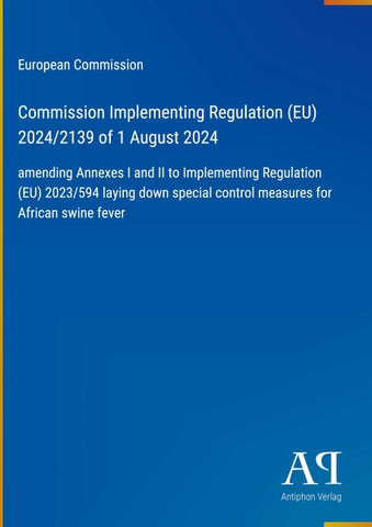 Commission Implementing Regulation (EU) 2024/2139 of 1 August 2024