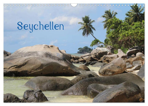 Seychellen (Wandkalender 2026 DIN A3 quer), CALVENDO Monatskalender