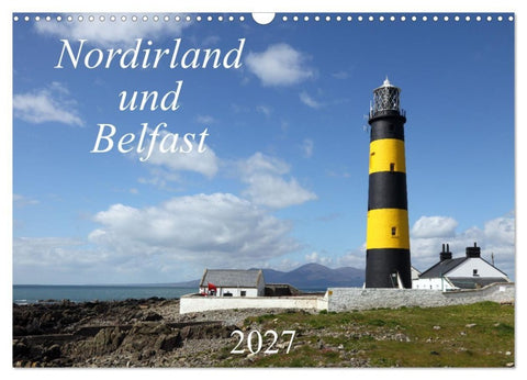Nordirland und Belfast (Wandkalender 2027 DIN A3 quer), CALVENDO Monatskalender
