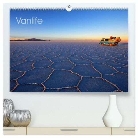 Vanlife - Viaje (hochwertiger Premium Wandkalender 2027 DIN A2 quer), Kunstdruck in Hochglanz