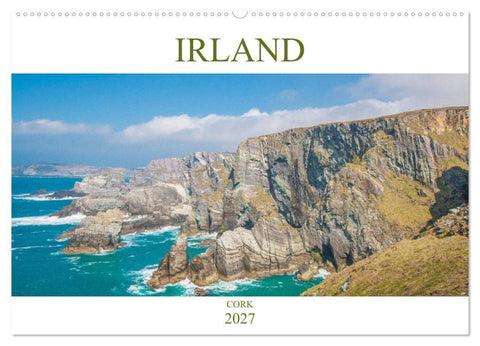 Irland - Cork (Wandkalender 2027 DIN A2 quer), CALVENDO Monatskalender