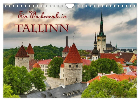 Ein Wochenende in Tallinn (Wandkalender 2027 DIN A4 quer), CALVENDO Monatskalender