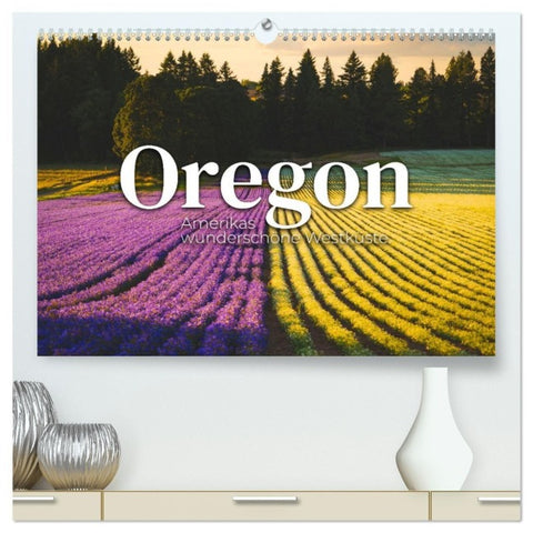 Oregon - Amerikas wunderschöne Westküste (hochwertiger Premium Wandkalender 2027 DIN A2 quer), Kunstdruck in Hochglanz