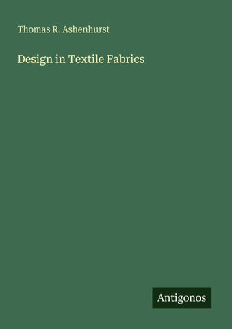 Design in Textile Fabrics