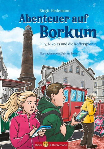 Abenteuer auf Borkum - Lilly, Nikolas und die Kofferspionin