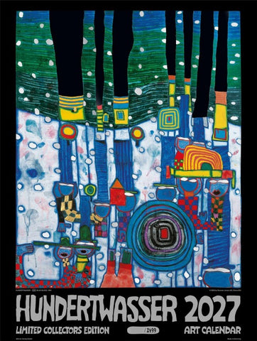 Großer Hundertwasser Art Calendar 2027