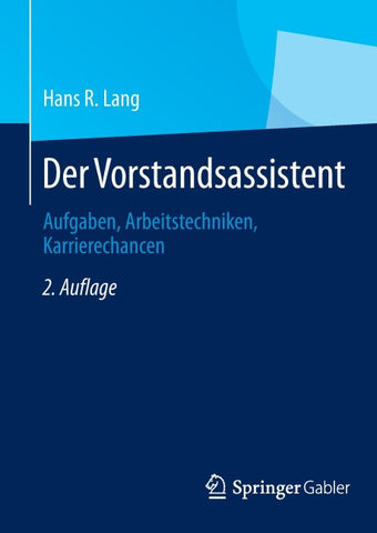 Der Vorstandsassistent