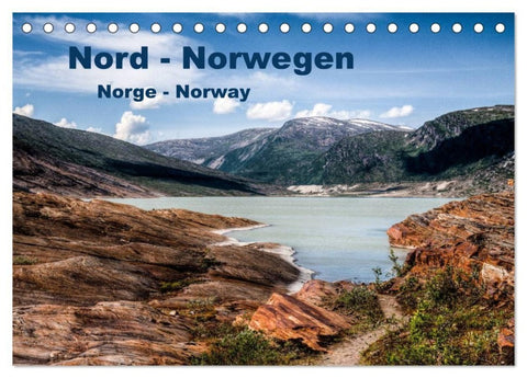Nord Norwegen Norge - Norway (Tischkalender 2027 DIN A5 quer), CALVENDO Monatskalender