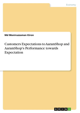 Customers Expectations to AaramShop and AaramShop's Performance towards Expectation