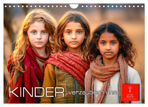 Kinder verzaubern uns (Wandkalender 2027 DIN A4 quer), CALVENDO Monatskalender