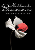 Malbuch Blumen Fotorealistisch