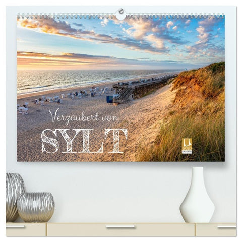 Verzaubert von Sylt (hochwertiger Premium Wandkalender 2026 DIN A2 quer), Kunstdruck in Hochglanz