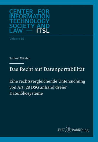 Das Recht auf Datenportabilität