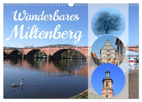 Wanderbares Miltenberg (Wandkalender 2027 DIN A3 quer), CALVENDO Monatskalender
