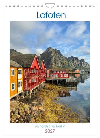Lofoten - ein nordischer Herbst (Wandkalender 2027 DIN A4 hoch), CALVENDO Monatskalender