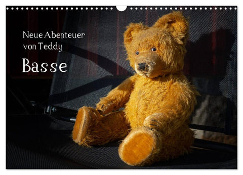 Neue Abenteuer von Teddy Basse (Wandkalender 2026 DIN A3 quer), CALVENDO Monatskalender
