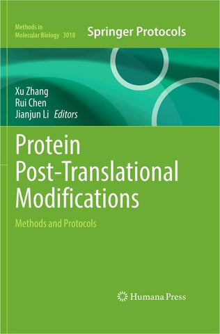 Protein Post-Translational Modifications