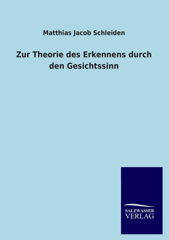 Zur Theorie des Erkennens durch den Gesichtssinn