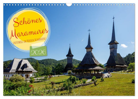 Schönes Maramures (Wandkalender 2026 DIN A3 quer), CALVENDO Monatskalender