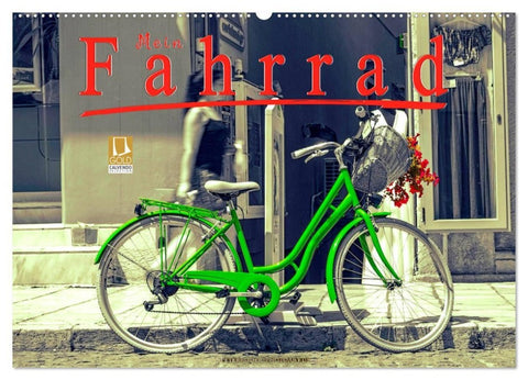 Mein Fahrrad (Wandkalender 2027 DIN A2 quer), CALVENDO Monatskalender