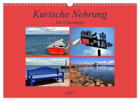 Kurische Nehrung - ein Geheimtipp (Wandkalender 2027 DIN A3 quer), CALVENDO Monatskalender