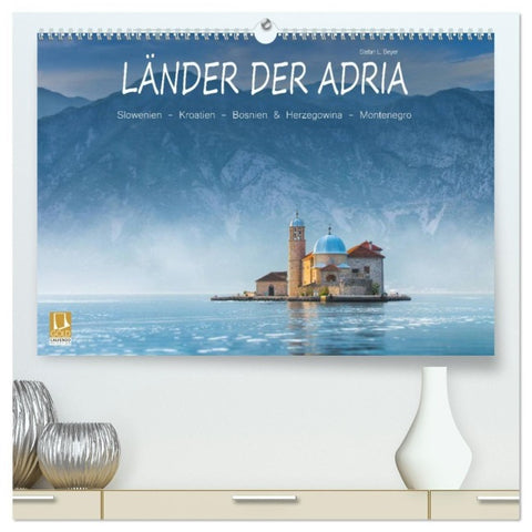 Länder der Adria (hochwertiger Premium Wandkalender 2027 DIN A2 quer), Kunstdruck in Hochglanz