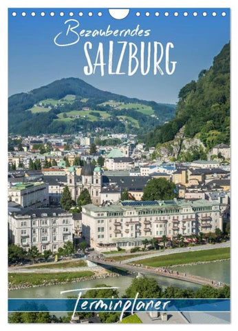 Bezauberndes SALZBURG / Terminplaner (Wandkalender 2027 DIN A4 hoch), CALVENDO Monatskalender
