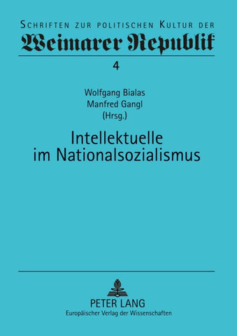 Intellektuelle im Nationalsozialismus