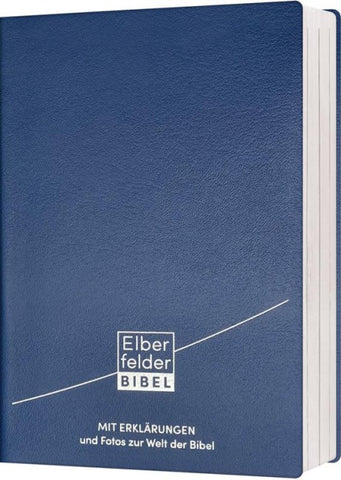 Elberfelder Bibel mit Erklärungen - Leder