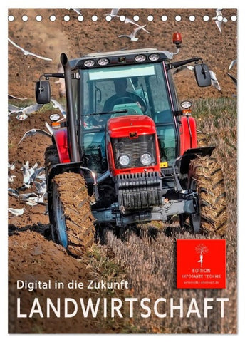 Landwirtschaft - digital in die Zukunft (Tischkalender 2027 DIN A5 hoch), CALVENDO Monatskalender