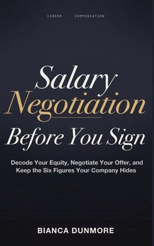 Salary Negotiation Before You Sign