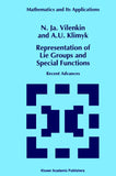 Representation of Lie Groups and Special Functions
