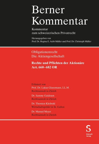 Rechte und Pflichten der Aktionäre (Art. 660–682 OR)