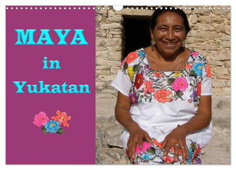 Maya in Yukatan 2027 (Wandkalender 2027 DIN A3 quer), CALVENDO Monatskalender