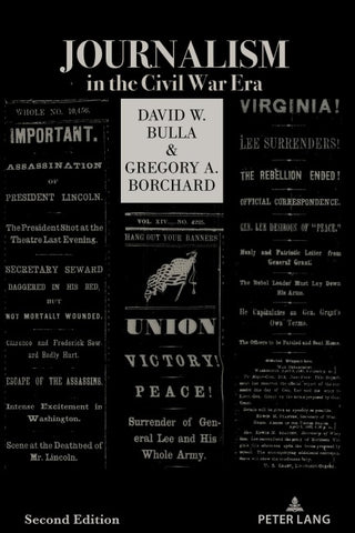 Journalism in the Civil War Era (Second Edition)
