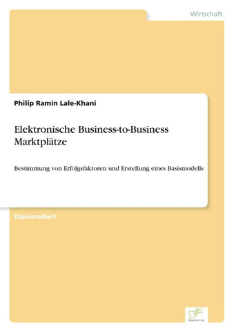 Elektronische Business-to-Business Marktplätze