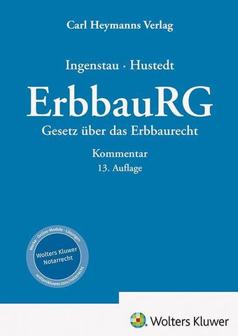 ErbbauRG - Gesetz über das Erbbaurecht