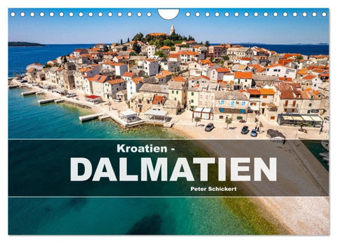 Kroatien - Dalmatien (Wandkalender 2027 DIN A4 quer), CALVENDO Monatskalender