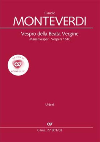 Vespro della Beata Vergine (Klavierauszug)
