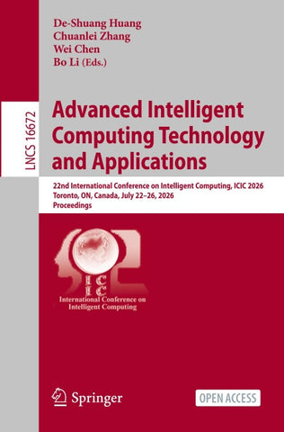 Advanced Intelligent Computing Technology and Applications
