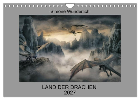 Land der Drachen (Wandkalender 2027 DIN A4 quer), CALVENDO Monatskalender