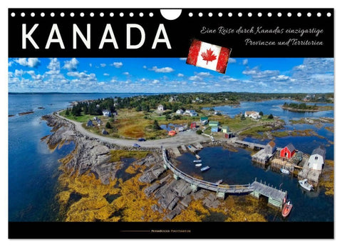 Kanada - eine Reise durch Kanadas einzigartige Provinzen und Territorien (Wandkalender 2026 DIN A4 quer), CALVENDO Monatskalender