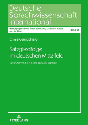 Satzgliedfolge im deutschen Mittelfeld